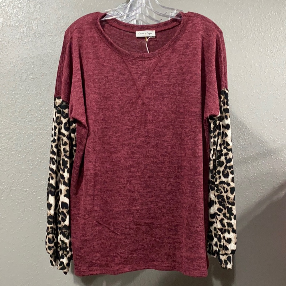 Cream & sugar long sleeve shirt